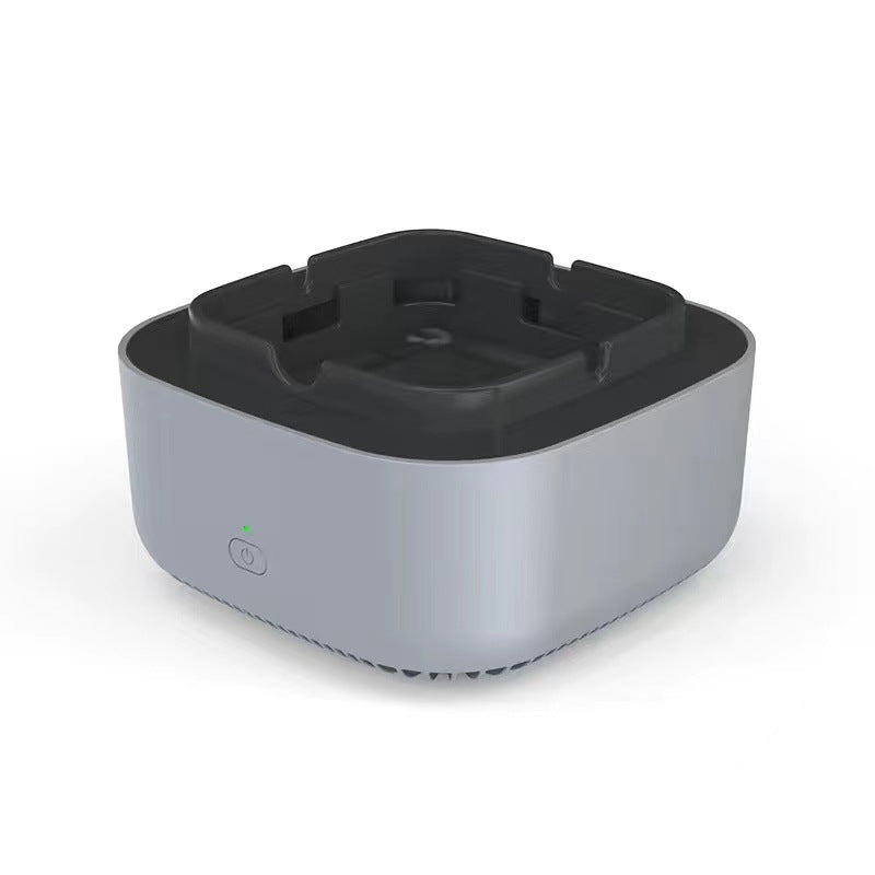 Portable smoke-filtering ashtray and replacement filter options, view 10