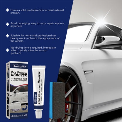 Car scratch repair cream and applicator, view 8