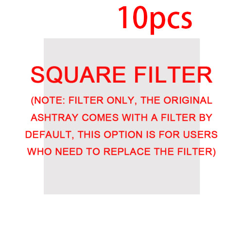 Portable smoke-filtering ashtray and replacement filter options, view 28
