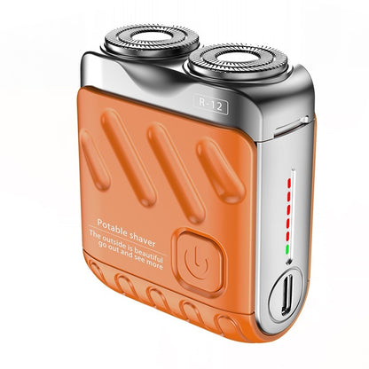 Mini rechargeable rotary travel shaver, view 10