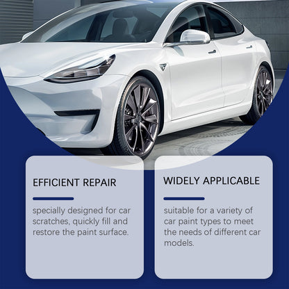 Car scratch repair cream and applicator, view 4