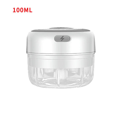 Mini USB rechargeable food chopper in 100 ml and 250 ml sizes, view 10