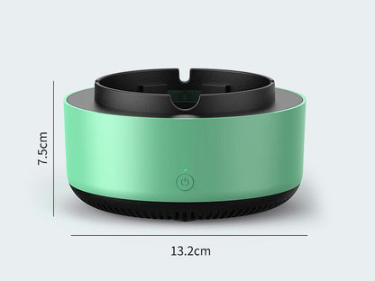 Portable smoke-filtering ashtray and replacement filter options, view 8