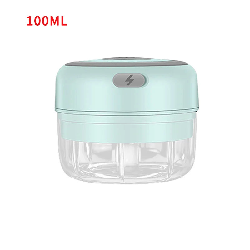 Mini USB rechargeable food chopper in 100 ml and 250 ml sizes, view 9