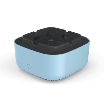 Portable smoke-filtering ashtray and replacement filter options, view 26