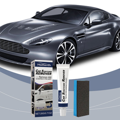 Car scratch repair cream and applicator