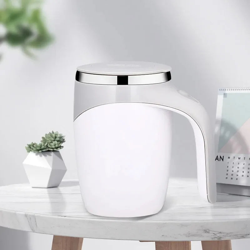 400 ml battery self-stirring glass mug, view 9