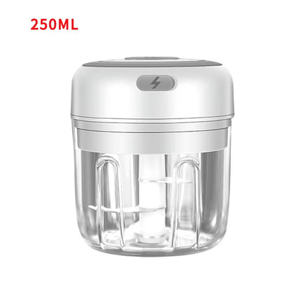Mini USB rechargeable food chopper in 100 ml and 250 ml sizes, view 11